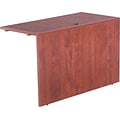 Alera™ Valencia Series U and L Groupings in Medium Cherry, Reversible Return/Bridge Shell, 48W