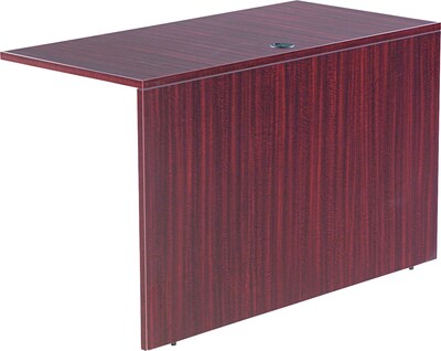 Alera™ Valencia Series U and L Groupings in Mahogany, Reversible Return/Bridge Shell, 48W