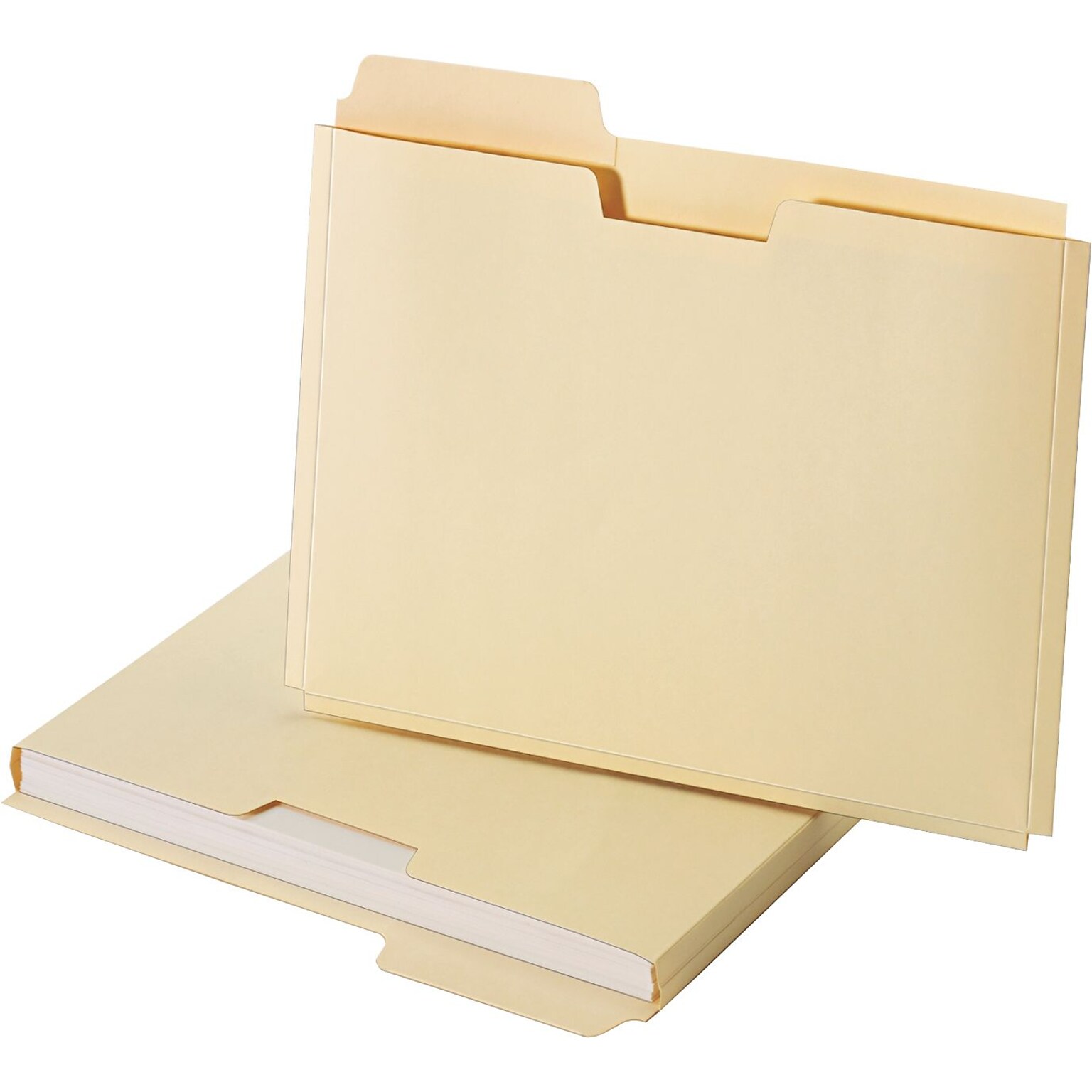 Pendaflex Expanding File Folder Pocket, Manila, Letter Size, 8 1/2 x 11, 3/4 Expansion, 150 Sheet Capacity, 10/Pk