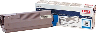 OKI 1135238 Cyan Standard Yield Toner Cartridge
