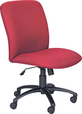 Safco® Uber Big & Tall High-Back Chairs; Burgundy