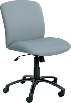 Safco Uber Fabric Computer and Desk Chair, Gray (3491GR)