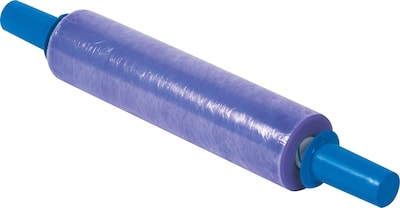 15 x 1000 80 Gauge Blown Stretch Wrap, Purple Tinted, 4/Carton (GOOD1580BEM)