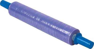 20" x 1000' 80 Gauge Blown Stretch Wrap, Purple Tinted, 4/Carton (GOOD2080BEM)