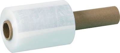 5 x 1000 80 Gauge Cast Stretch Wrap, Clear, 12/Carton (FSTTNBEC305)