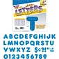 Trend Sparkle Uppercase Ready Letters®, 4", Blue, 1/Set (T1617)