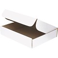 White Corrugated Document Mailers, 11-1/8 x 8-3/4 x 2-5/16 (14888)