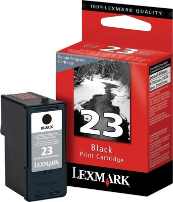 Lexmark 23 Black Standard Yield Ink Cartridge