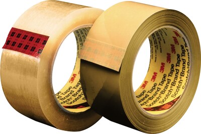 Scotch® Box Sealing Tape, 2.83 x 55 yds., Clear (375)