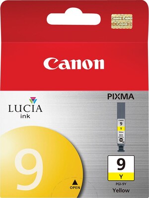 Canon 9 Yellow Standard Yield Ink Cartridge (1037B002)