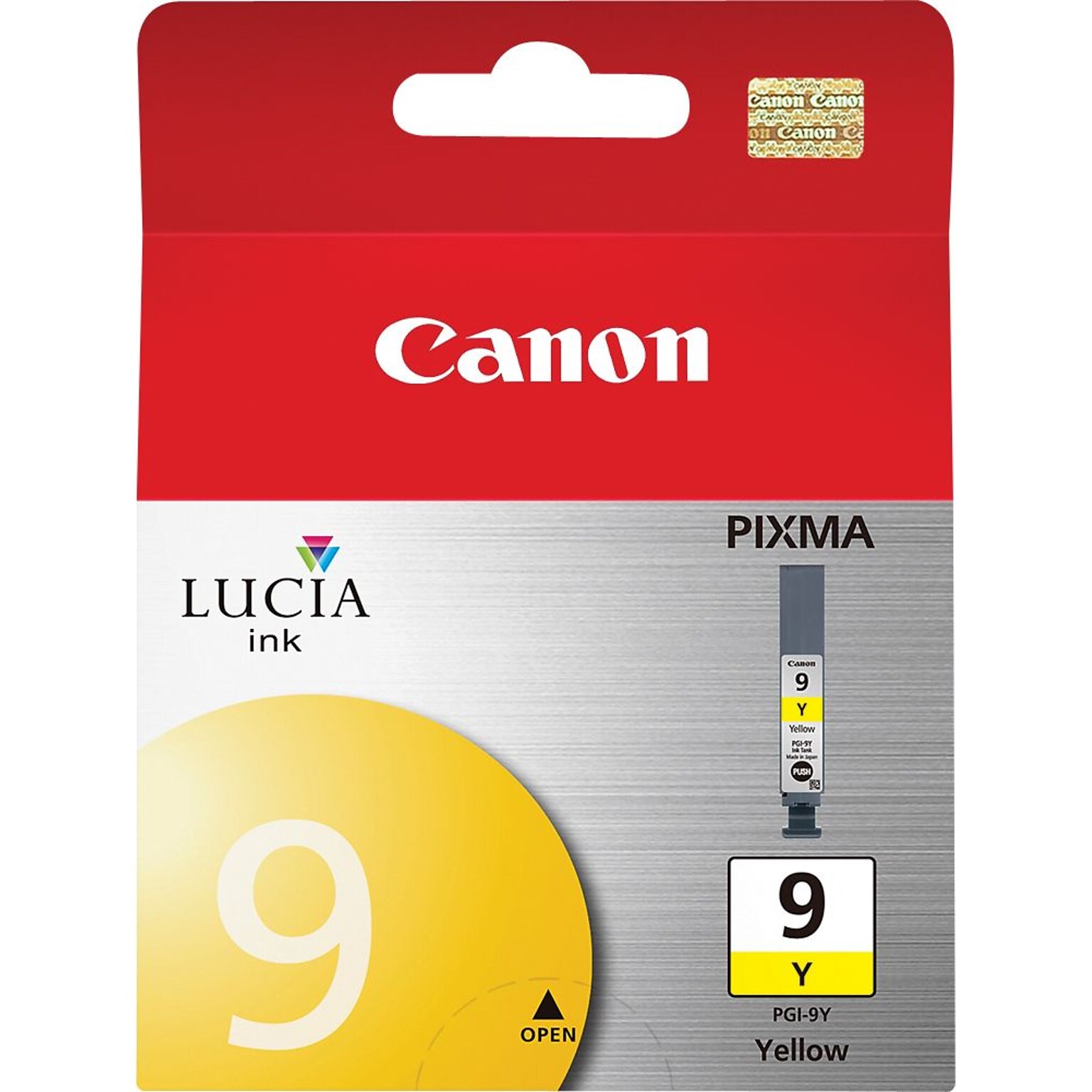 Canon 9 Yellow Standard Yield Ink Cartridge (1037B002)