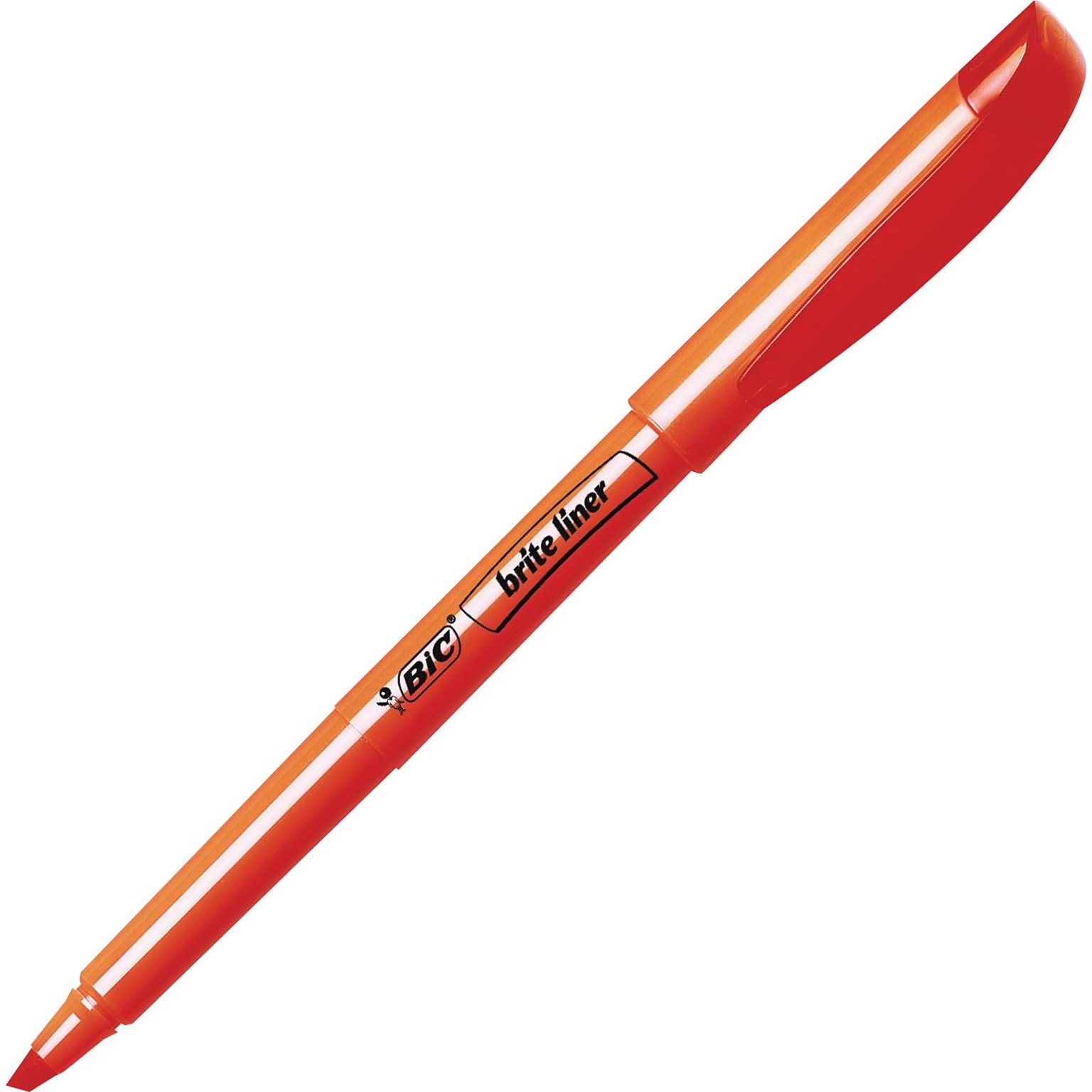 BIC Brite Liner Stick Highlighters, Chisel Tip, Orange, 216/Carton (BL11ORGCT)