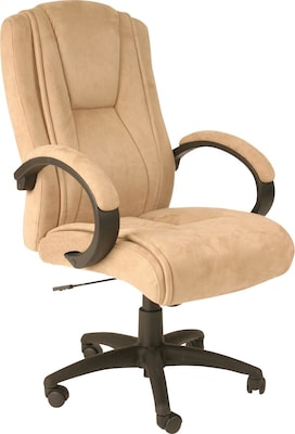 Comfort Products™ 600971 Series Padded Faux Suede Executive Chair