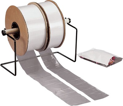 9 x 12 Poly Bags on a Roll, 2 Mil, Clear, 1250/Roll (AB220)