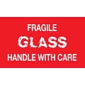 Fragile Glass Handle with Care Label, 3L x 5W, 500/Roll (#DL1150C)