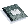 Oxford® Composition Book 10x7-7/8, Wide Ruling, White, 80 Sheets/Pad