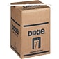 Dixie Wrapped Plastic Straws 7.75", Clear, 500/Box (DXEJW74)