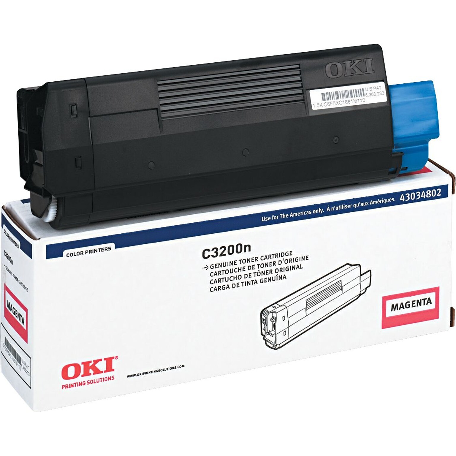 OKI 477218 Magenta Standard Yield Toner Cartridge