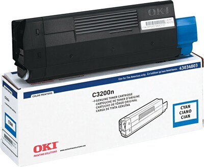 OKI 477217 Cyan Standard Yield Toner Cartridge