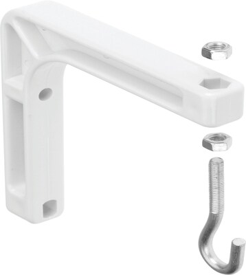 Quartet White Plastic Wall-Mount Bracket for Projection Screen, 7.5H x 6.75W x 1.25D (VAW6C)