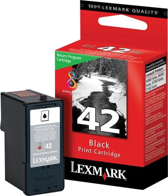 Lexmark 42 Black Standard Yield Ink Cartridge
