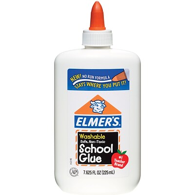 Elmer's® Washable School Glue, 7.625 oz (E308NR)