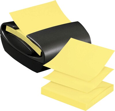 Post-it®; Pop-up Note Dispenser for 3 x 3 Notes; Charcoal Gray Dispenser (PRO330)