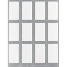 Great Papers® Metallic Silver Place Cards, 60/Pack