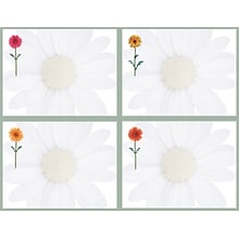 Great Papers® Daisies 4-Up Postcards, 40/Pack