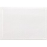 Great Papers® Triple Embossed White Note Cards, 50/Pack