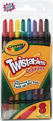Crayola® Twistables™ Crayons, 8/Pack