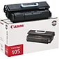 Canon 105 Black Standard Yield Toner Cartridge (0265B001AA)