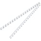 Fellowes Plastic Comb Binding Spines, 5/16" Diameter, 40 Sheets, 100 Pack, White
