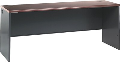 72X24 Mahogany/Charcoal Credenza Shells