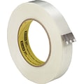 Scotch® Filament Tape 8981 Clear, 24 mm x 55 m (MMM898124MM)