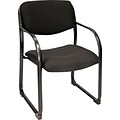 Regency Essex Fabric Reception Chair, Black