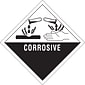 4 x 4" Corrosive - Hazard Class 8 Label