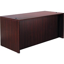 Alera™ Valencia Series Executive Suites in Mahogany, Straight Front Desk Shells, 66W