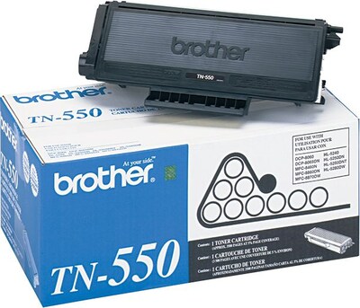 Brother TN-550 Black Standard Yield Toner  Cartridge