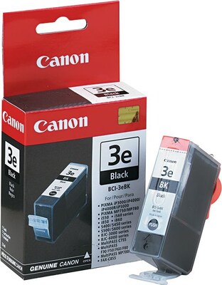 Canon 3e Black Standard Yield Ink Cartridge (4479A249AB)