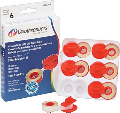 Data Products® R51816 Lift-Off Tape for use with IBM Selectric II/III Series and Others