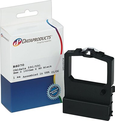 DataProducts Black Dot-Matrix Printer Ribbon (R6070)