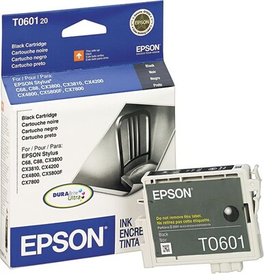 Epson T60 Black Standard Yield Ink Cartridge   (T060120)