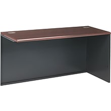 Mahogany/Charcoal Right Return for Hon 38000 Modular Series