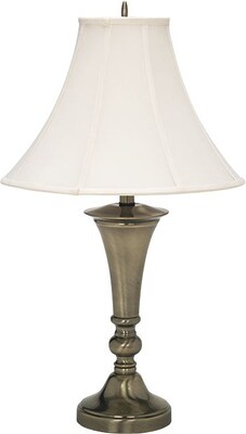 Ledu Incandescent Table Lamp, Antique Brass