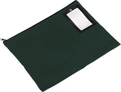 PM Company Flat Transit Sack, Dark Green, 18W x 14L (PMC04649)