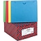 Smead 10% Recycled Reinforced File Jacket, 2 Expansion, Letter Size, Assorted, 50/Box (24920ASMT)