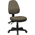 Office Star Custom Ergonomic Armless Chair, Gold Dust