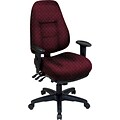 Office Star® Super Ergonomic High-Back Chair, Inferno