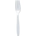 Dart® Guildware® Heavy-Weight Boxed Fork, White, 100/Box (GBX5FW-0007)